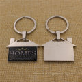 Hot Sale Custom Metal House Keychain com caixa de presente preta